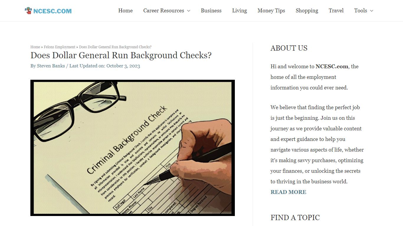 Does Dollar General Run Background Checks? - [UPDATED] - NCESC